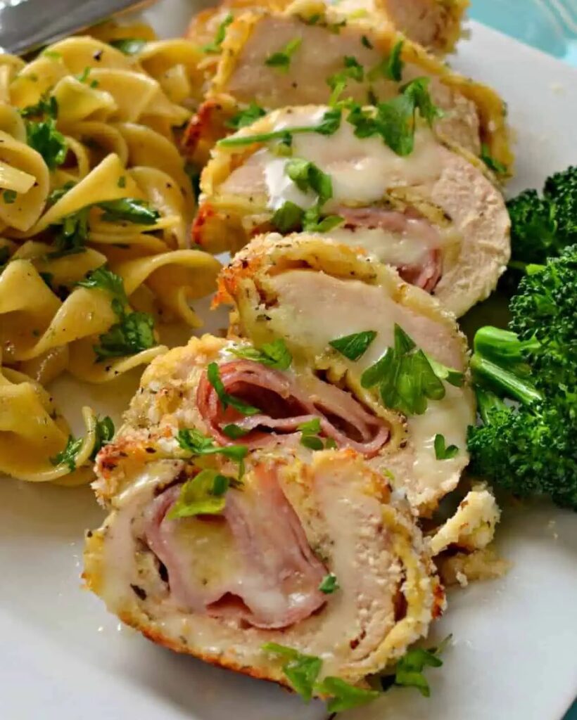 BAKED CHICKEN CORDON BLEU