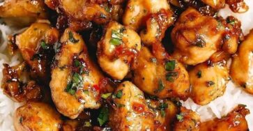 Honey Garlic Chicken Bites