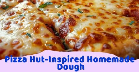 Pizza Hut-Inspired Homemade Dough