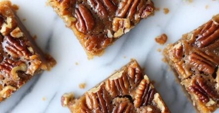 Lazy Pecan Pie Bars