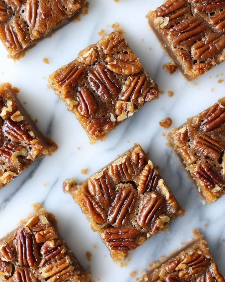 Lazy Pecan Pie Bars