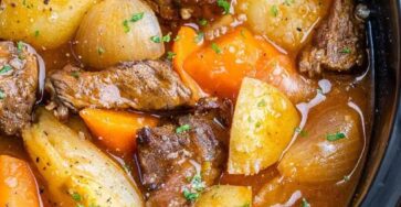 Slow Cooker Beef Stew