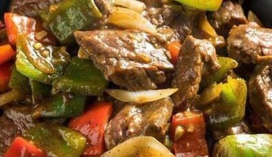 Slow Cooker Pepper Steak Recipe