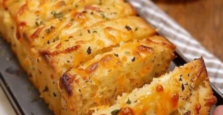 Decadent Cheddar Quick Bread