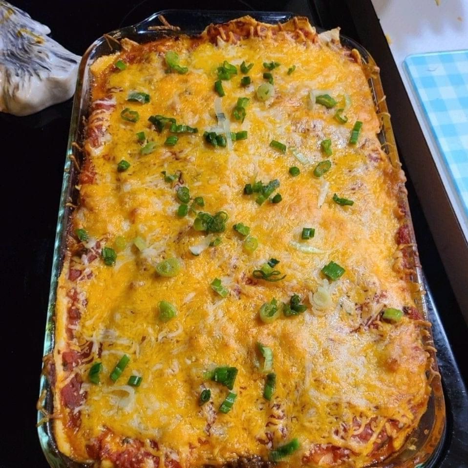 Cheesy Taco Lasagna