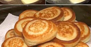 Fluffy mini pancakes