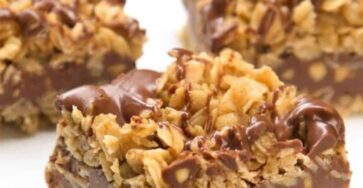 No-Bake Chocolate Oat Bars