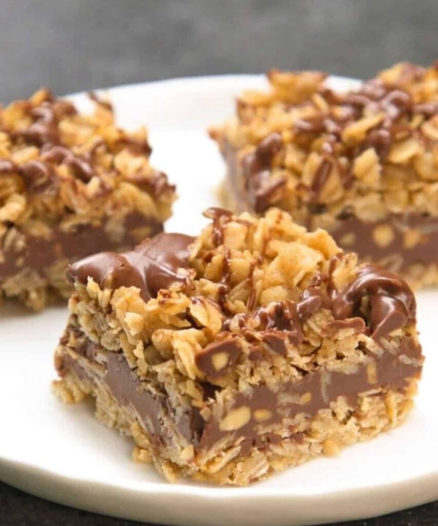 No-Bake Chocolate Oat Bars