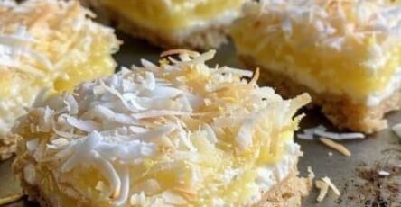 Lemon Coconut Cream Squares