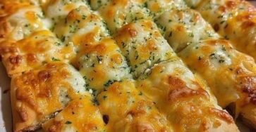 Cheesy Garlic Breadsticks