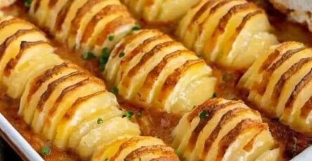 Hasselback Scalloped Potatoes