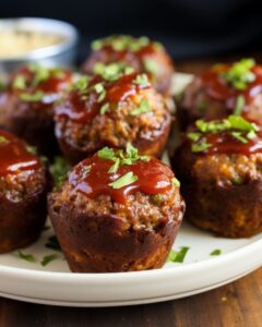 Mini Meatloaf Muffins