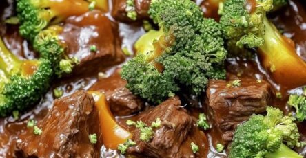 Slow Cooker Beef and Broccoli