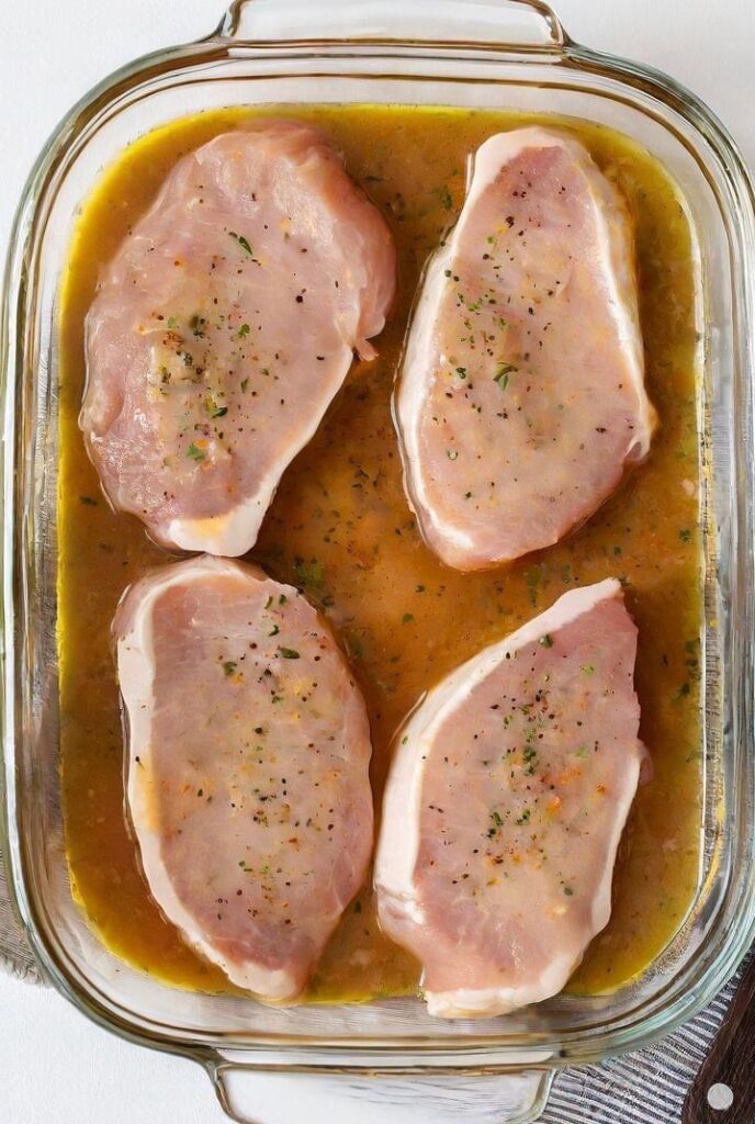 Smothered Baked Pork Chops