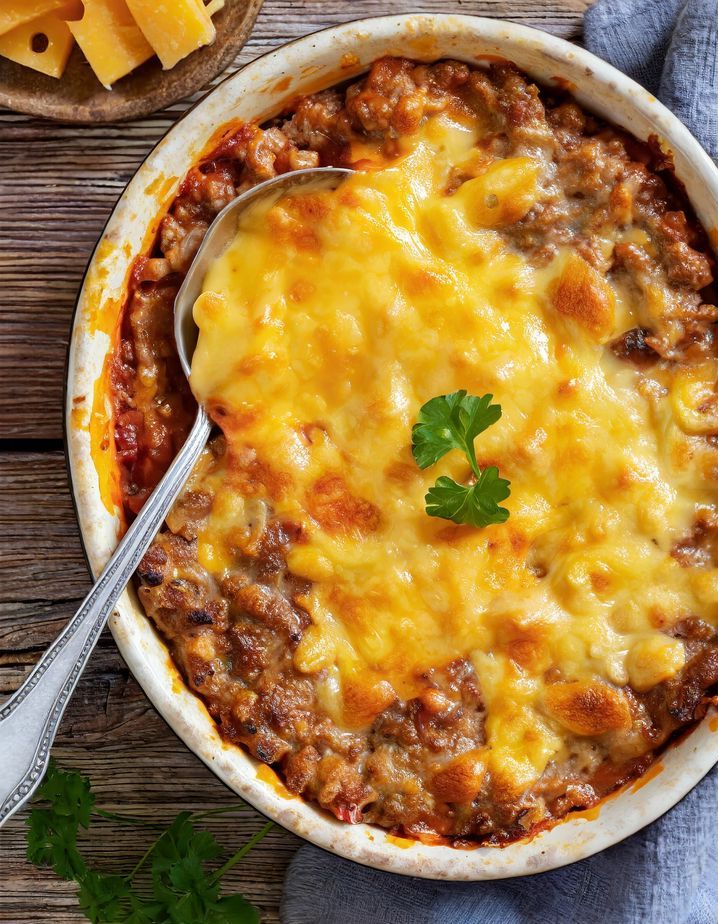 5-Ingredient Ground Beef Casserole