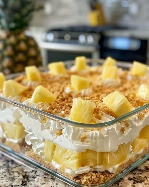 Dessert of Pineapple Dreams