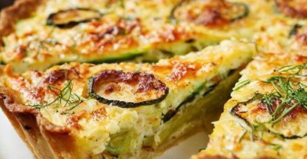 Zucchini Onion Pie