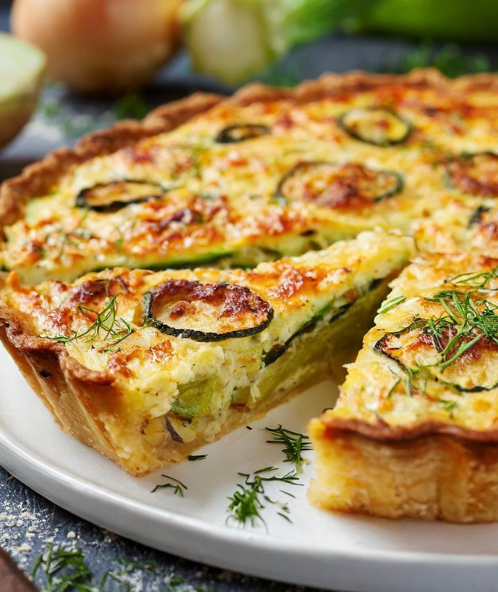 Zucchini Onion Pie