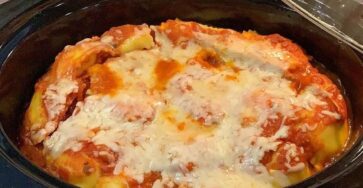 Slow Cooker Ravioli Lasagna Recipe