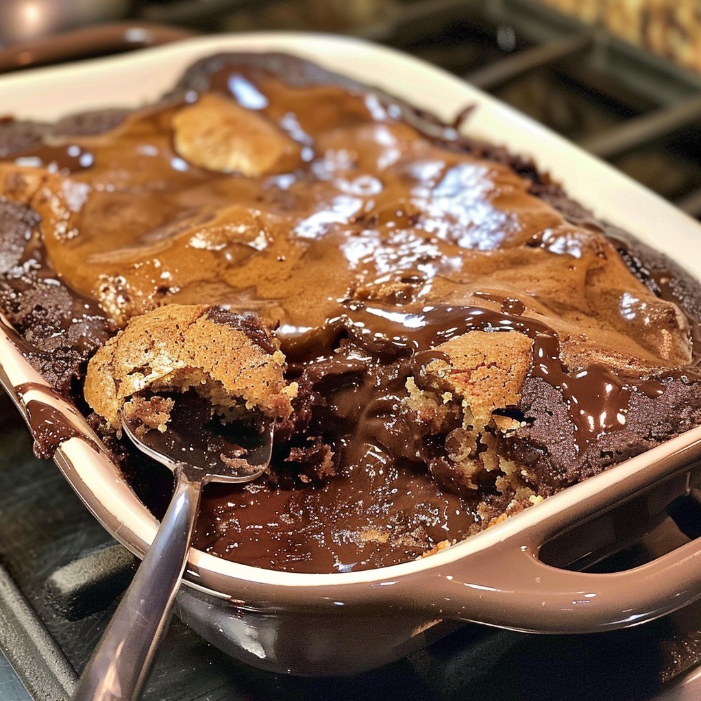 Southern Chocolate Cobbler