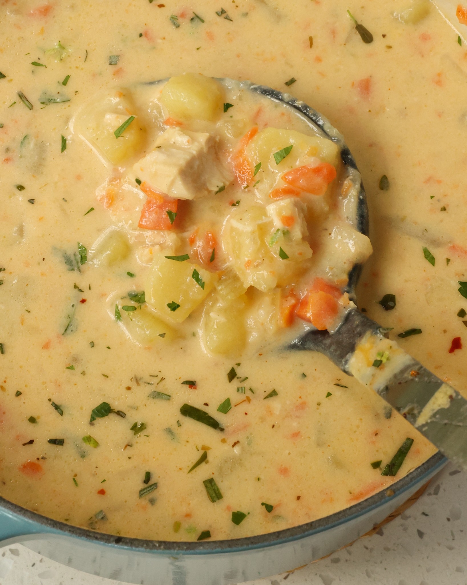 CHICKEN POTATO SOUP