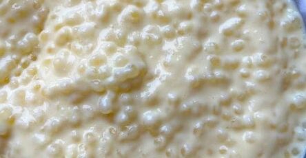 Homemade Tapioca Pudding