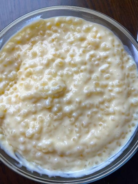 Homemade Tapioca Pudding