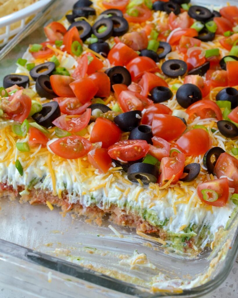 EASY 7 LAYER DIP