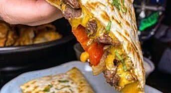 Loaded Steak Quesadillas Recipe