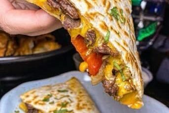 Loaded Steak Quesadillas Recipe