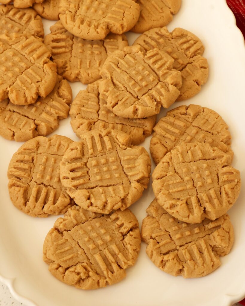 SOFT PEANUT BUTTER COOKIES