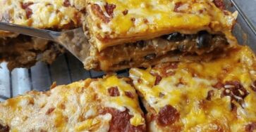 Mexican Taco Lasagna Recipe