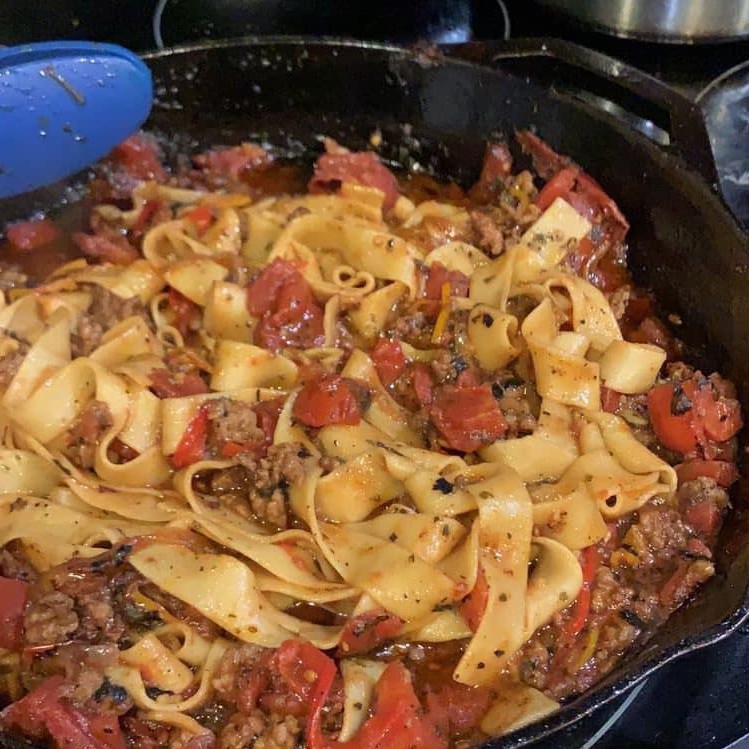 Italian Drunken Noodles