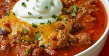 CROCK POT CHILI