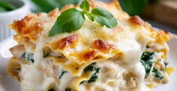 Chicken Alfredo Lasagna