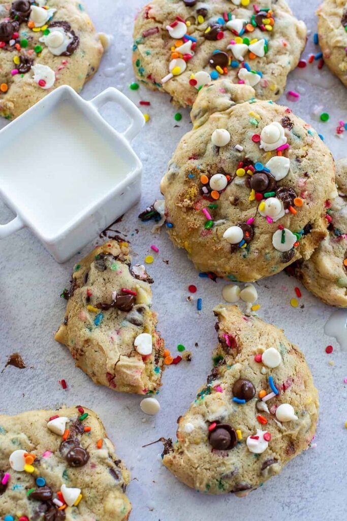 Cake Batter Cookies