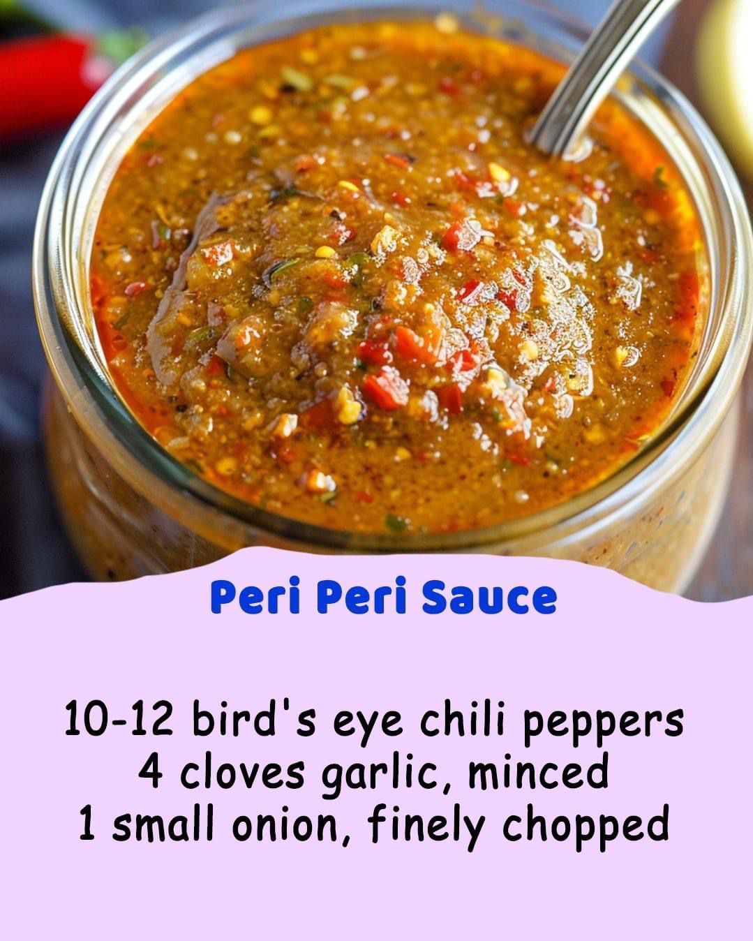 Peri Peri Sauce