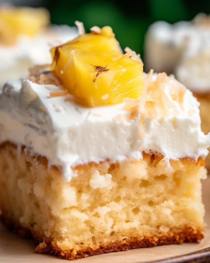 Moist Pineapple Cake