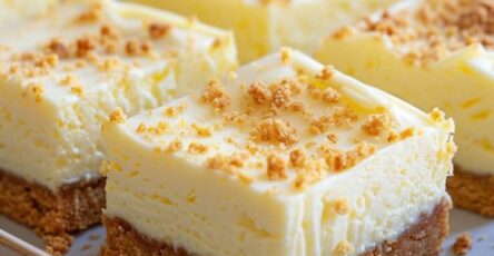 Lemon Cheesecake Squares