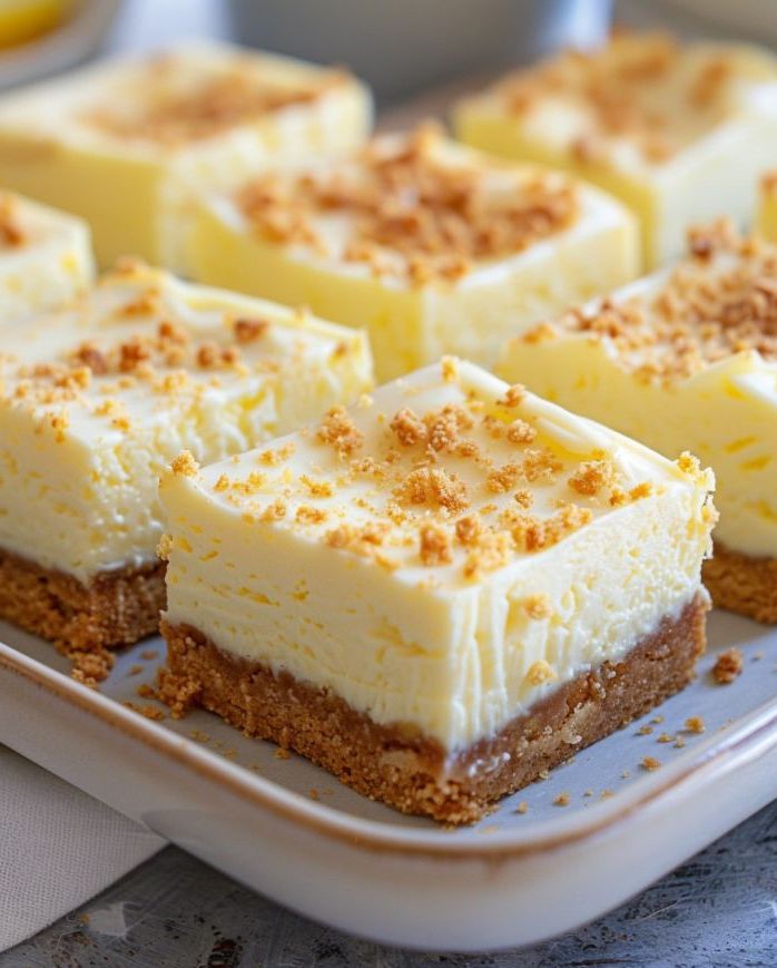 Lemon Cheesecake Squares