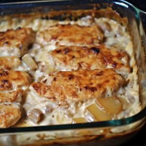 Creamy Pork Chops and Potatoes 