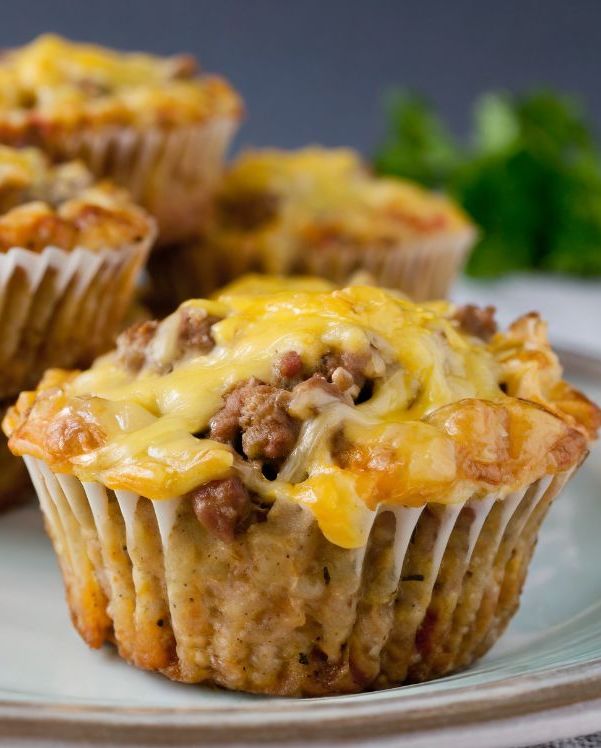 Easy Sausage Breakfast Muffins