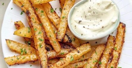 kohlrabi fries