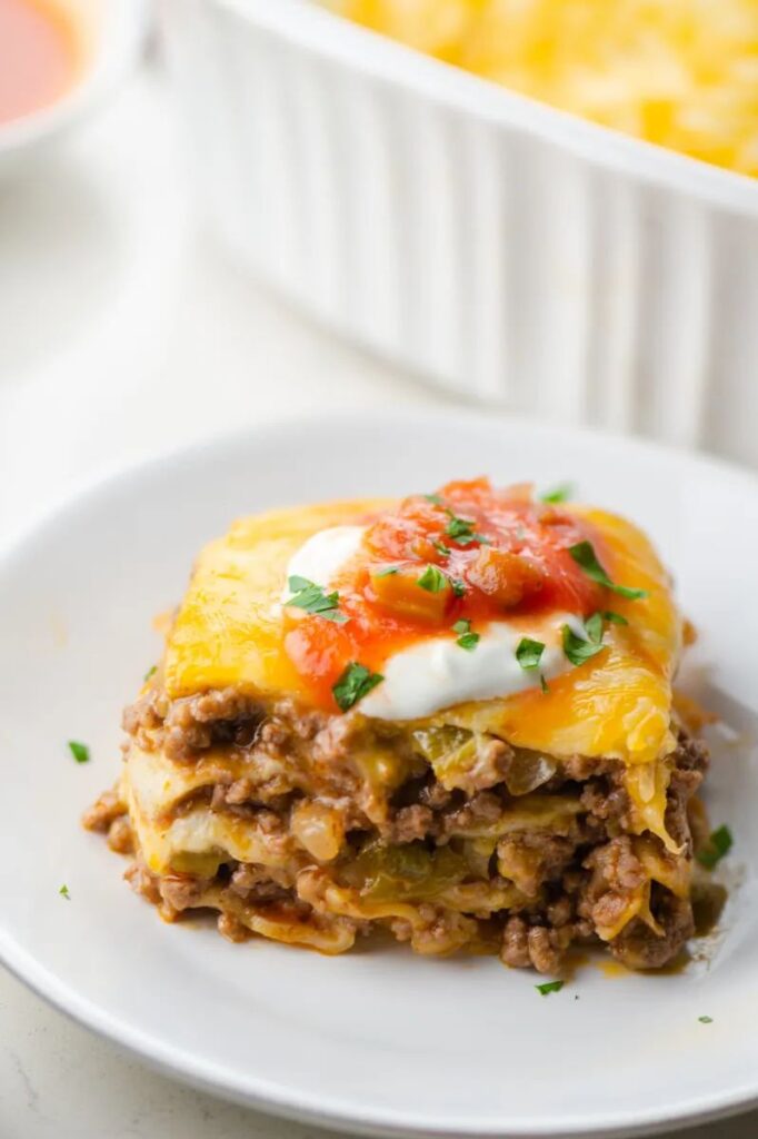 Easy Tortilla Casserole