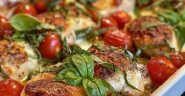 Caprese Chicken Casserole