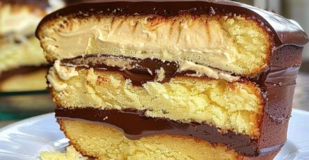 Boston Cream Pie Pound Cake