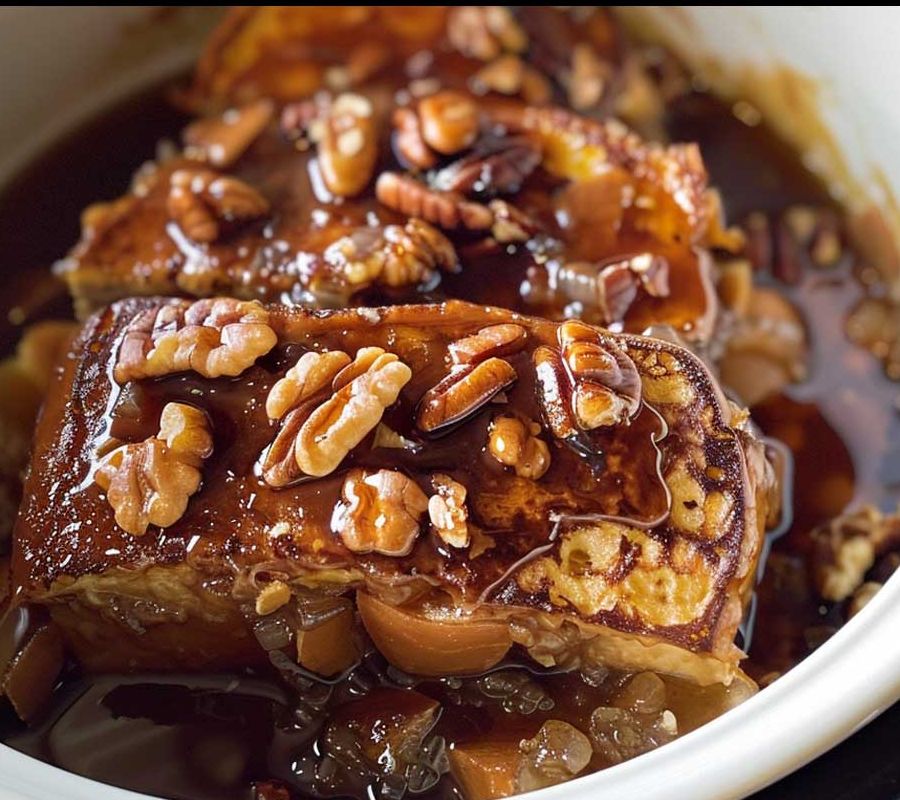 Slow Cooker French Toast Casserole