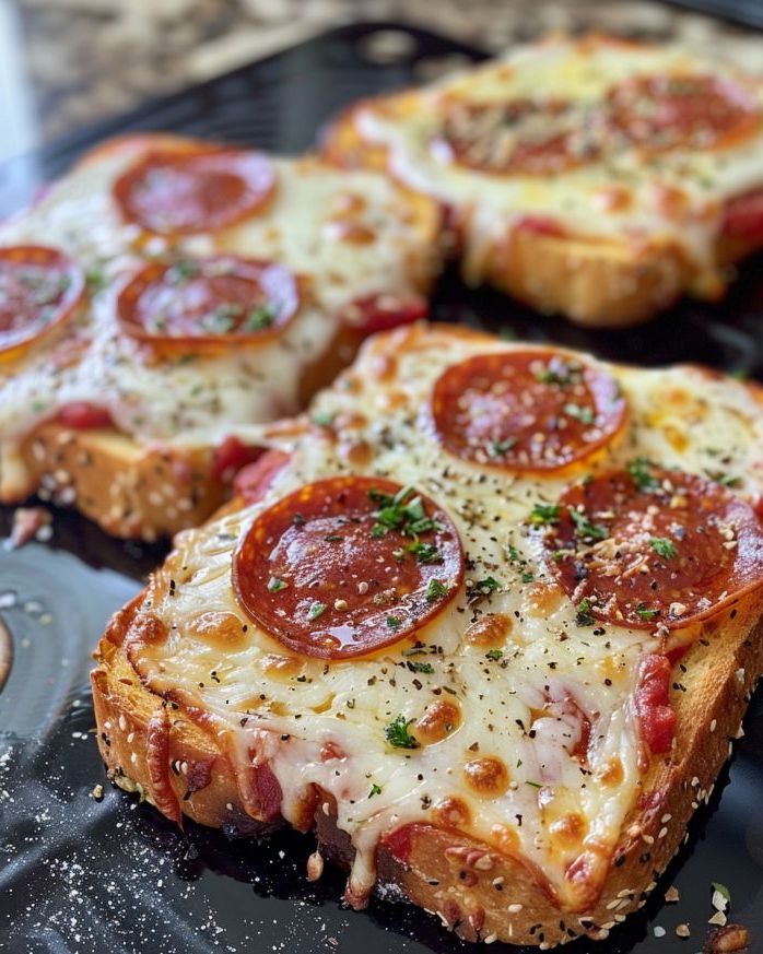 Air Fryer Pizza Toast