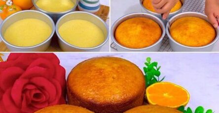 Delightful orange cake