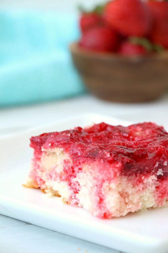 Strawberry Upside Down Cake